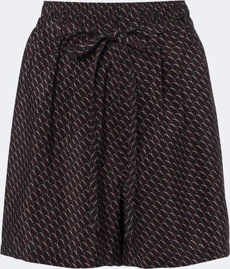 Saint Laurent Shorts Cassandre in seta
