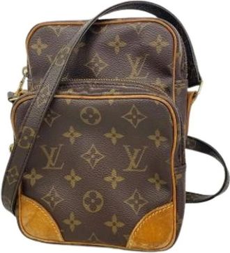 Louis Vuitton Pre-owned Cross Body Bags, female, Brown, Size: ONE SIZE Pre-owned Amazon Shoulder Bag