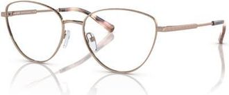 Michael Kors 55mm Cat Eye optical glasses in Pink at Nordstrom