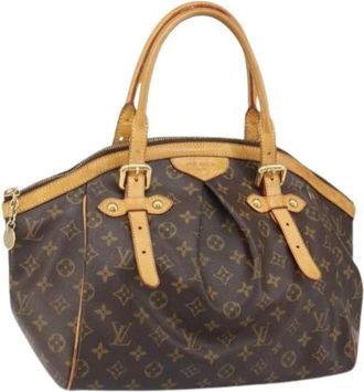 Louis Vuitton Pre-owned Handbags, female, Brown, Size: ONE SIZE Pre-owned Canvas Vintage Handbag