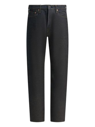 KAPITAL textured-finish jeans - men - Cotton - 34 - Blue