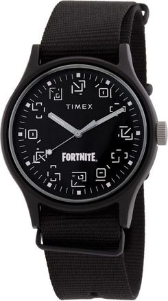 Timex Mens Fortnite Black Dial Watch