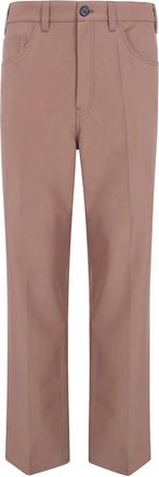 Marni Straight Broeken - Heren - Straight fit broeken - Bruin - L - Broeken
