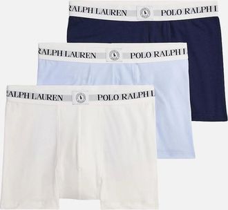 Polo Ralph Lauren Mens Ralph Lauren Classic Stretch Cotton Trunk 3-Pack - White - Size: 32/34/35