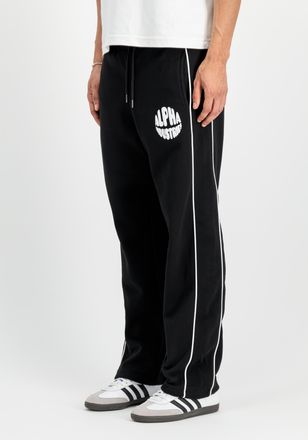 Alpha Industries Jogginghose ALPHA INDUSTRIES Logo Jogger, Herren, Gr. XXL, Normalgr&ouml;ssen, schwarz, Obermaterial: 80% Baumwolle, 20% Polyester, Hosen Jogginghose