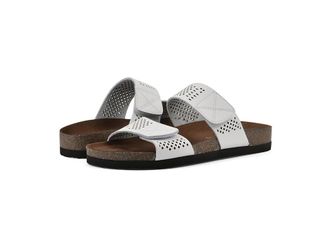 White Mountain Hawkbill Womens Sandals White/Leather : 8 M