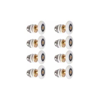 OEM Rodillos Para Puerta De Ducha, Rodillos Para Puerta Corredera De Mampara De Ducha, Poleas, Ruedas De Repuesto Para Rodillos Con Di&aacute;metro De 27 Mm, 8 P