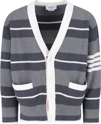 Thom Browne Cardigan A Righe