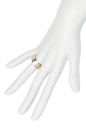 HMY Jewelry Our Father Prayer Ring in Metallic at Nordstrom Rack, Size 10