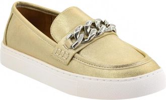Corkys Footwear Womens Chain Reaction Shoe In Gold