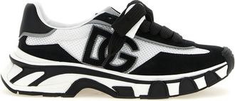Dolce & Gabbana BlackWhite Logo Sneakers
