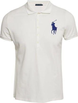 Polo Ralph Lauren Polo con logo ricamato - Bianco