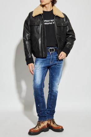 Dsquared2 T-shirt With Print, Mens, Black