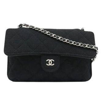 Chanel Pre-owned Matelasse Eco Tote Bag Nylon - Dames - Pre-owned - Zwart - Maat: ONE Size Nylon