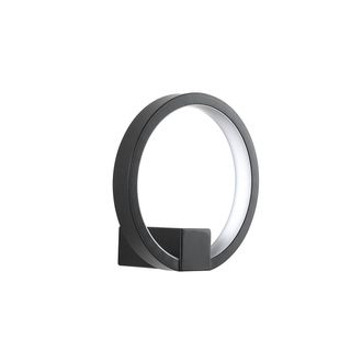tomasucci RING wall lamp, black/white