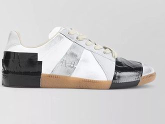Maison Margiela calf leather low-top sneakers