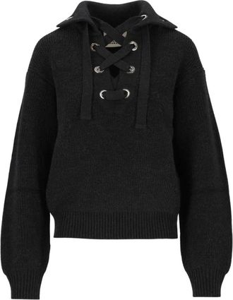 Isabel Marant Ydalia wollen trui - Dames - Truien - Zwart - Maat: M Wol