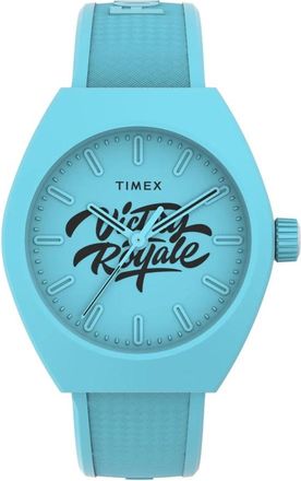Timex Urban Pop x Fortnite 40mm Quartz Horloge - Heren - Horloges - Blauw - ONE Size - Accessoires