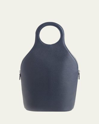 Royce Leather Personalized Leather Double Wine Champagne Carrying Case