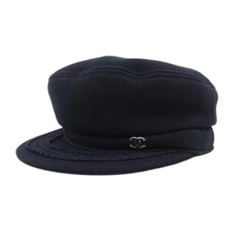 Chanel Pre-owned Accessories, female, Black, Size: ONE SIZE Pre-owned Cotton Cap