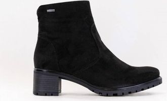 Ara Womens Zip Ankle Boot In Black