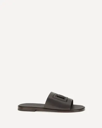 Dolce & Gabbana Embossed logo Sandals Male 41.5
