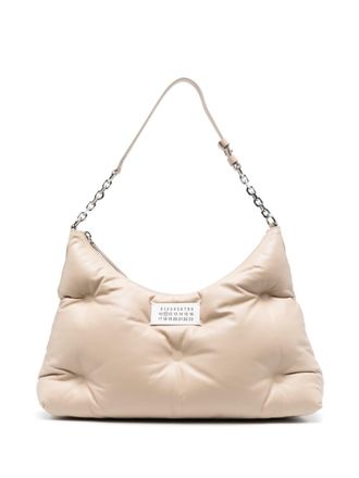 Maison Margiela Glam Slam Hobo medium schoudertas - Beige