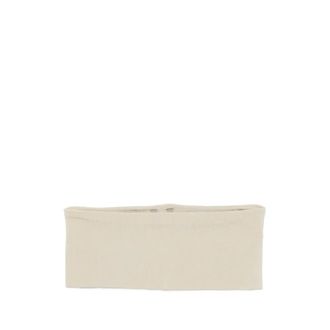Rick Owens Sleeveless Tops, female, Beige, Size: XS Temple Bandeau Top