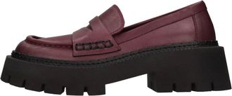 Vic Mati&eacute; Schoenen, Dames, Rood, 38 EU, Leer, Etna Loafers