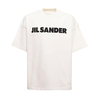Jil Sander Heren, Tops, Wit, Maat: XL Katoen
