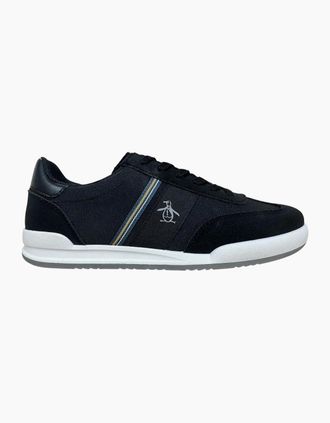 Original Penguin Mens Penguin Gaz Mens Black Trainers - Size: 10