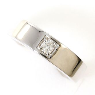 C&A White Gold White Gold (18K) Band Ring (Pre-Owned)
