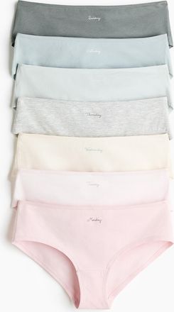 H&M 7er-Pack Hipster - Pink