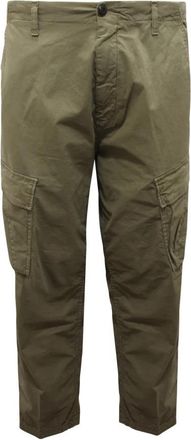 Dondup Allan Broeken - Heren - Straight fit broeken - Groen - W33 - Broeken