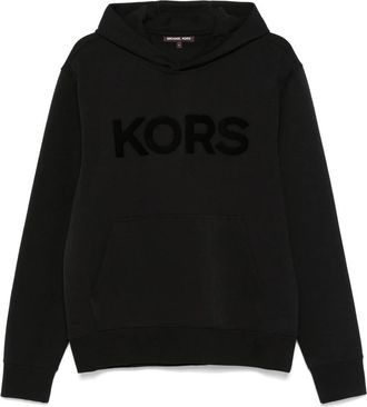 Michael Kors Logo Hoodie in Zwart - Heren - Hoodies - Zwart - 2XL - Katoen - Hoodies & sweatvesten