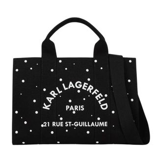 Karl Lagerfeld Le Cabas Carr&eacute; - female - Karl Lagerfeld - Shopping Bags - Black - ONE SIZE - Bags