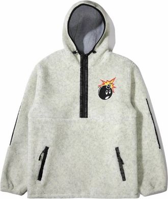 The Hundreds Mens Glen Pullover Hoodie In Off White