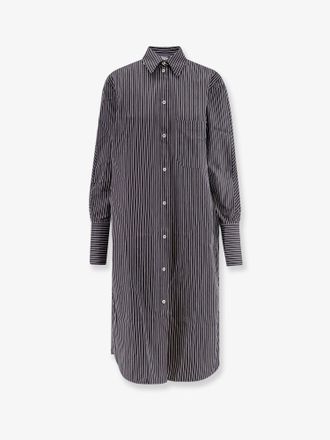 Toteme Vestito corto Striped Kimono-Sleeve Shirtdress - TOTEME - gender_Woman