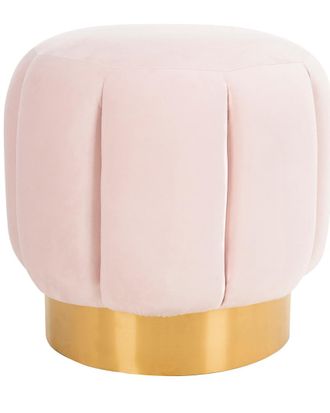 Safavieh Couture Maxine Channel Tufted Ottoman