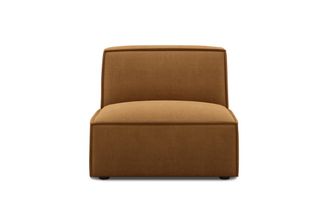 Castlery Customized Brown Armless Sofa | Jonathan by Castlery