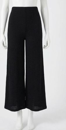 Z Supply Billie Wide Leg Pants In Black