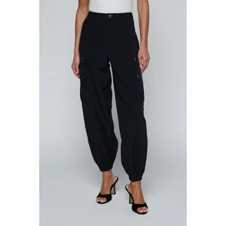 L'agence Greer Cargo Jogger Pants in Black at Nordstrom, Size X-Small