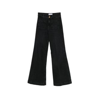 Seafarer Mujer, Vaqueros, Negro, Talla: W30
