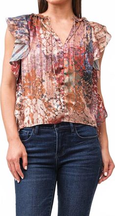 Dear John Denim Khloe Blouse In Tinsel Garden
