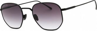 Lacoste Grey Gradient Geometric Unisex Sunglasses L198SN 004 51