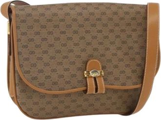 Gucci Pre-owned Cross Body Bags, female, Brown, Size: ONE SIZE Pre-owned Vintage Cross Body Bag
