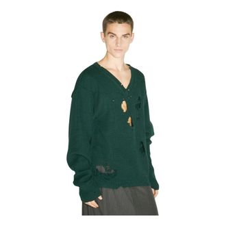 VETEMENTS Hombre, Jerseys, Verde, Talla: M