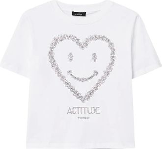 Twin-Set T-shirt con stampa - Bianco