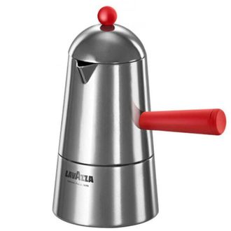 LavAzza Cafetera Carmencita Pop Roja Tz 6 Lavazza