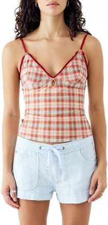 BDG Five Pocket Linen & Cotton Drawstring Shorts in Pale Blue at Nordstrom Rack, Size X-Small